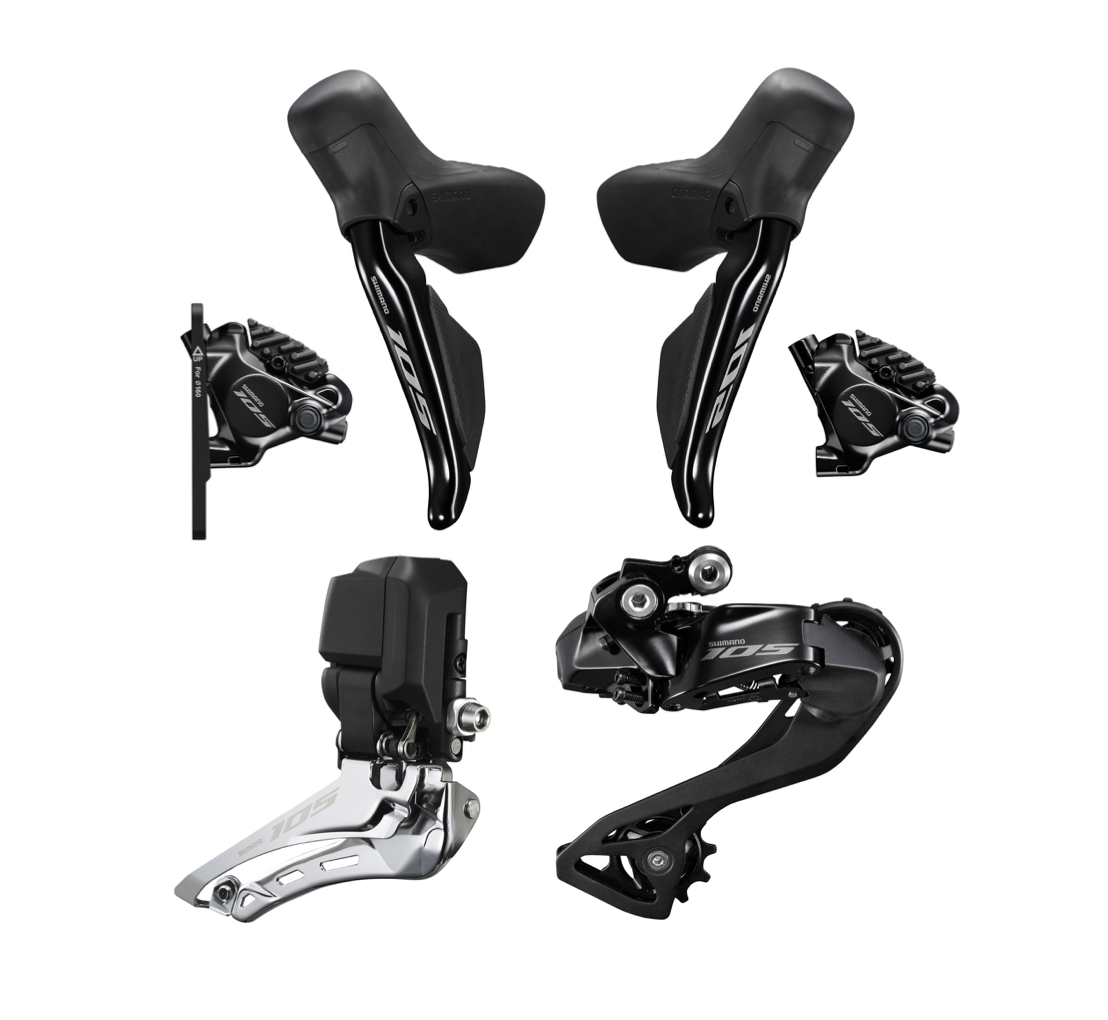 Shimano 105 R7170 12 Speed Di2 Disc Groupset Kit